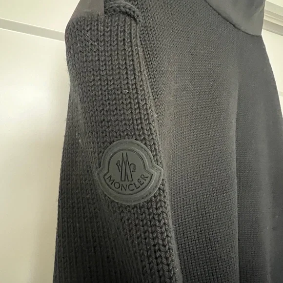 Moncler Black Full-Zip Jacket